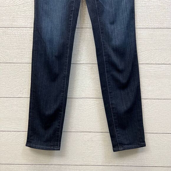 Adriano Goldschmied Dark Wash Skinny Leg Maternity Jeans Size 28 - Picture 5 of 9